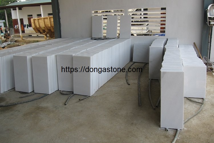 Đá cẩm thạch trắng 80x40x3 7 đá cẩm thạch trắng 80x40x3cm