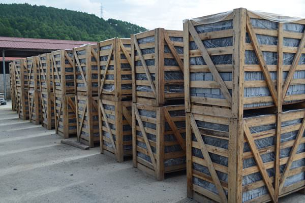 đá xanh Thanh Hóa đóng thùng gỗ