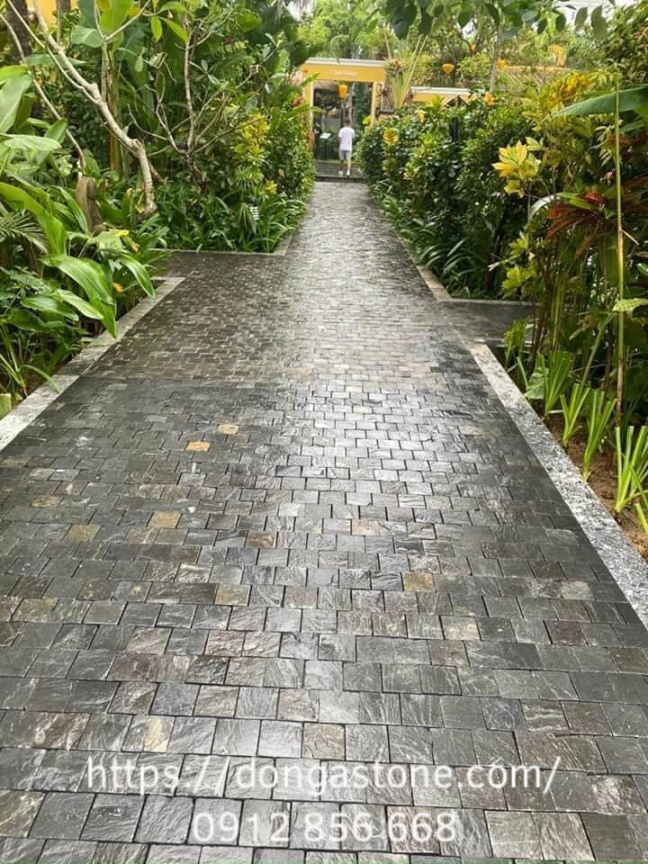 Giá thành đá tự nhiên dùng để ốp lát sân tùy thuộc vào chủng loại, độ bền, kích 