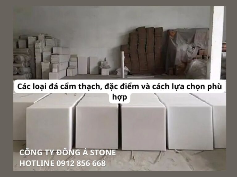 Tổng quan đá cẩm thạch với đặc điểm, phân loại và ứng dụng trong không gian nội thất.